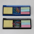 Mini Memo Pad Clip Dispenser Ruler